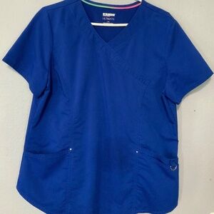 Scrubstar Blue Top, Size L